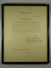 Historically Important End of World War II Message SIGNED by Douglas MacArthur picture