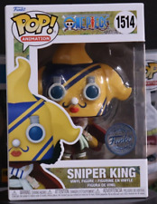 Funko Pop One Piece - Sniper King-Special Edition Common W/ .50mm Protector picture