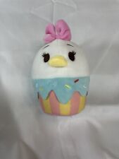 Disney Daisy Duck Cupcake Plush Keychain Bagcharm Small Stain picture