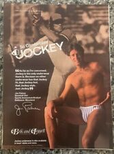 Jim Palmer Print Ad Magazine Jockey 1989 Original Belk & Leggett Orioles picture