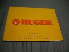 2004 RUGER CATALOGUE OF FINE FIREARMS Gun Catalog picture