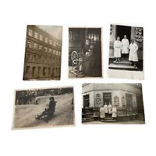 Lot of 5 Vintage German Photos, RARE POST CARDS picture