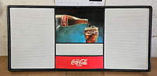 Vintage Enjoy Coca Cola Sign Over ice Menu Board Sign Deli Diner picture