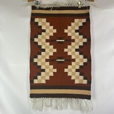 Aztec Southwest Handmade Loom Rug/Runner by Santa Fe Artist 15.5