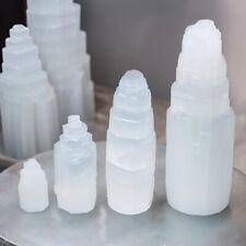 Selenite Crystal Towers In Various Sizes Natural Crystal Great for Home Decor picture