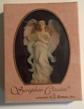 1997 Vtg Seraphim Classics Melody Heavens Song Angel Ornament Roman Inc. 78130 picture