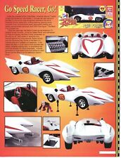2002 SPEED RACER MACH 5 Diecast Car Toy PRINT AD WALL ART - ERTL AMERICAN MUSCLE picture