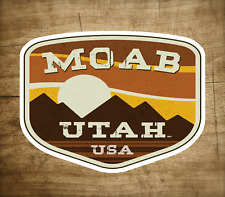 Moab Utah Decal Sticker 3.75