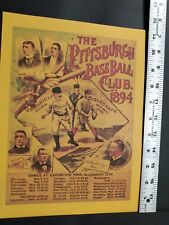 1890s Base Ball Team  Advertising picture