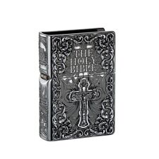 The Holy Bible Heavy Armor Oil Lighter Silver ZORRO picture