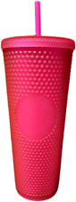 Summer 2021 Limited Edition Hot Pink Studded Tumbler 24 Ounce picture