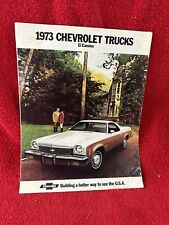 1973 Chevrolet El Camino Pickup Brochure SS  Original 73 Not a Reprint 6 pages picture
