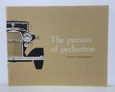 The pursuit of perfection- Lincoln & Continental Car History 1921-1959 Brochure picture