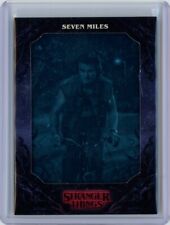 Seven Miles 2023 Topps Zerocool Stranger Things S4 Upside Down #UD-6 Netflix picture
