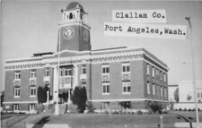Clallam County Court house RPPC Photo Postcard Port Angeles Washington 20-11584 picture