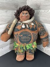 Disney Store MOANA Maui 16” Demi God Plush Doll With Hook Stuffed Toy Plush picture
