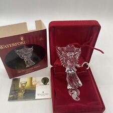 Ireland Waterford Crystal The Millennium Angel Of Peace 4th Ed. Figure -Mint-Vtg picture