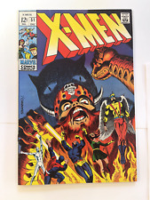 X-Men #51 Steranko Polaris Erik the Red Beast origin story 1968 Marvel picture