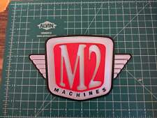 M2 Machines 3D printed logo wall display sign picture