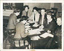 1942 London England US Women Join Auxiliary Territorial Service Press Photo picture