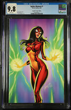 Spider-Woman #1 J Scott Campbell Virgin Variant CGC 9.8 picture
