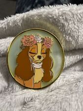 Lady Stained Glass Fantasy Pin  picture
