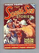 South Sea Stories Pulp Dec 1939 Vol. 1 #1 VG picture