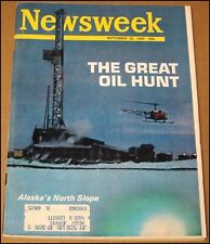 9/22/1969 Newsweek Magazine The Great Oil Hunt Vietnam War New York Mets in 1st picture