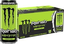 Monster Energy Rehab Green Tea + Energy Energy Iced Tea Energy Drink 15.5 Oun... picture