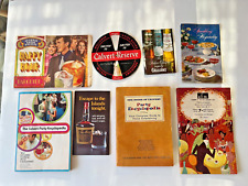 Vintage cocktail party booklets lot of 8 recipes etc. picture
