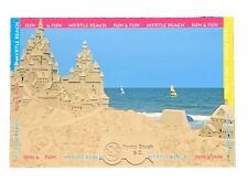 Sun & Fun Greetings From Myrtle Beach South Carolina Postcard 1999 Unposted picture