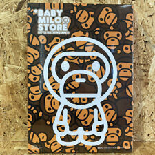 Bathing Ape Bape Baby Milo Store Paper Toy Display Case Sticker picture