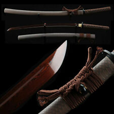 Red Blood Folded Steel Real Japanese Katana Samurai Sword Sharp Blade Full Tang picture
