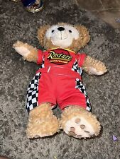 Disney Parks Duffy the Bear Lightning McQueen Rust-eze Outfit Costume 17” Plush picture