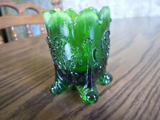 Vintage St Clair Glass Toothpick - Green Opalescent - Signed JOE ST. CLAIR picture