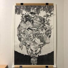 Katsuhiro Otomo Art Poster GENGA Exhibition FIRE BALL picture