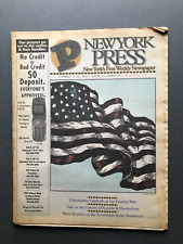 New York Press September 2001 Newspaper World Trade Center Terrorist Attack picture