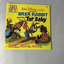 VTG Walt Disneyland/ Vista “Brer Rabbit & The Tar Baby” storybook – no cassette picture