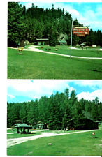 Vintage Pine Rest Motel Hill City SD Postcard Photo by Carroll Photo $22 Rent picture