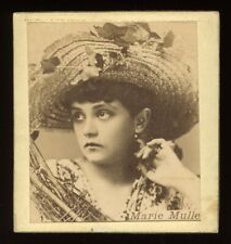 1890s N246-2 Kinney Sporting Extra Cigarettes Actresses #314 Marie Mulle picture