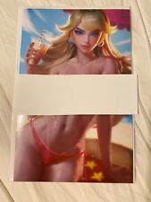 POWER HOUR #2 Shikarii Princess PEACH cosplay LIMITED to 475 Topless Virgin WOW picture