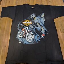 Vintage 90’s Harley Davidson Wolf's Head T-shirt - NEW, UNWORN picture