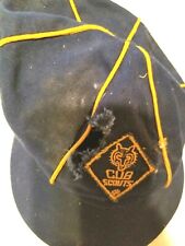 Boy Scout Vtg Hat Flawed Hole Blue childs picture