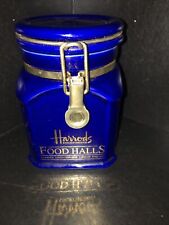 Harrods Knightsbridge Food Halls London England colbalt blue gold ceramic 4x6
