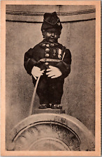 Postcard  Brussels Manneken  Pis as a French Light Infantry Soldier  [da] picture