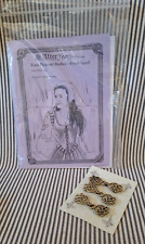 LOT OF 2 NEW ALTER YEARS RENAISSANCE BODICE PATTERN & CELTIC KNOT DOUBLET CLASPS picture