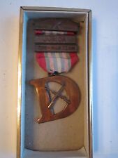 1962 TRINITY RIFLE CLUB SHOOTING MEDAL - JUNIOR TWO MAN TEAM - IN A CASE picture