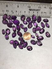 254cts Wholesale Bulk Amethyst Facet Facetted Stones Crystals Gems picture