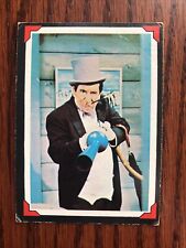 1966 Topps Batman Riddler Back #33 The Pudgy Penguin picture