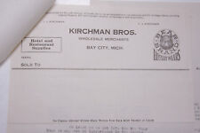 1932 Lamson Goodnow Kirchman Bros Bay City MI Bear Brand Hosiery Ephemera P026G picture